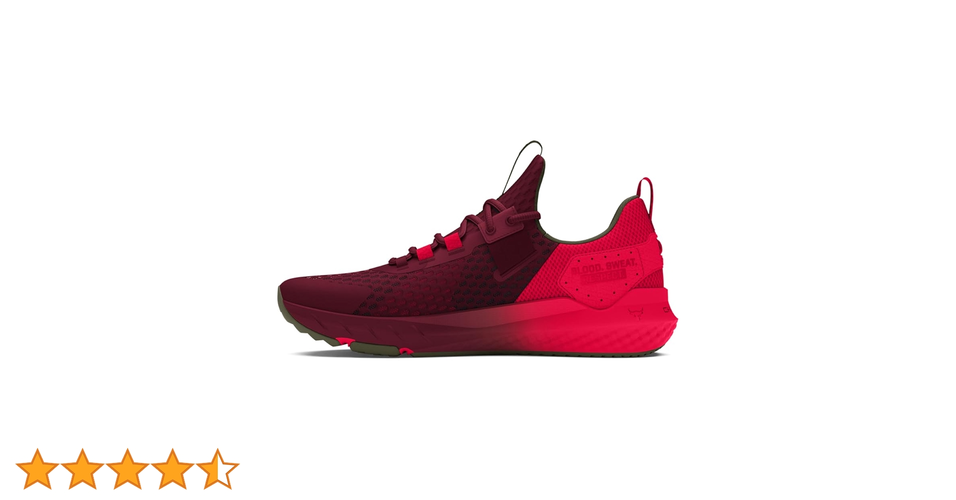 RUKA樣專用 Under Armour Unisex-Adult Project Rock Red One Blood Sweat